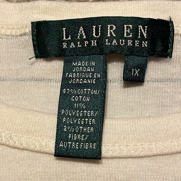LAUREN Ralph Lauren‎ Stripe Long Sleeve Shirt - Picture 5 of 7